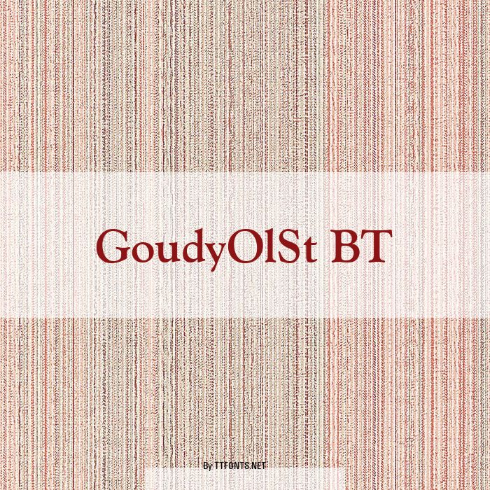 GoudyOlSt BT example